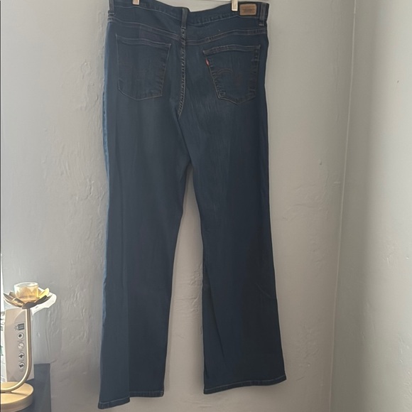 Levi's Blue Straight Leg Jeans Classic Style 512 #34 - Picture 6 of 10